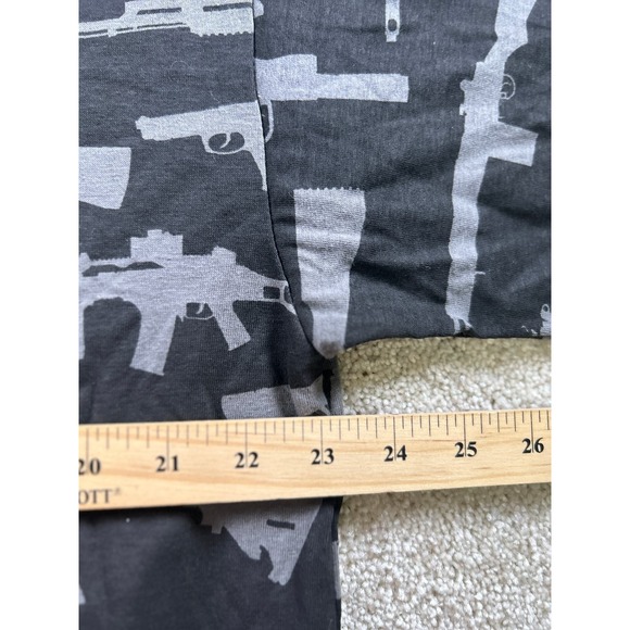 Rothco Men's Black XXL T-Shirt Gun Print Cotton Polyester - Picture 2 of 6